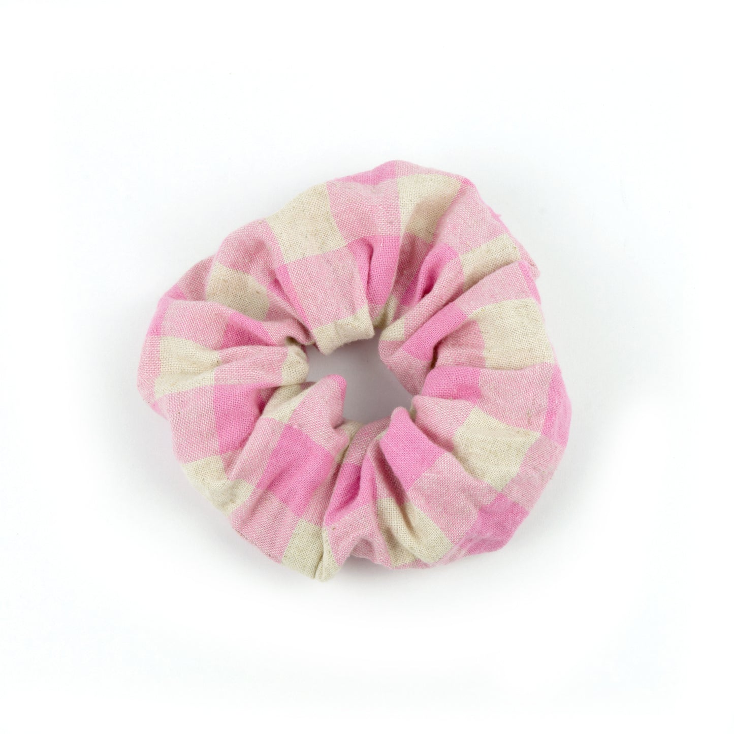 Scrunchie | Pink Karo