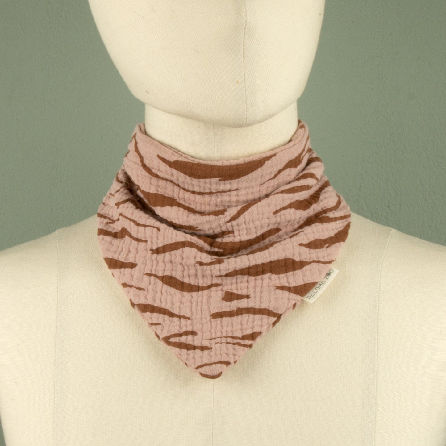 Mini Scarf | Zebra Rosa