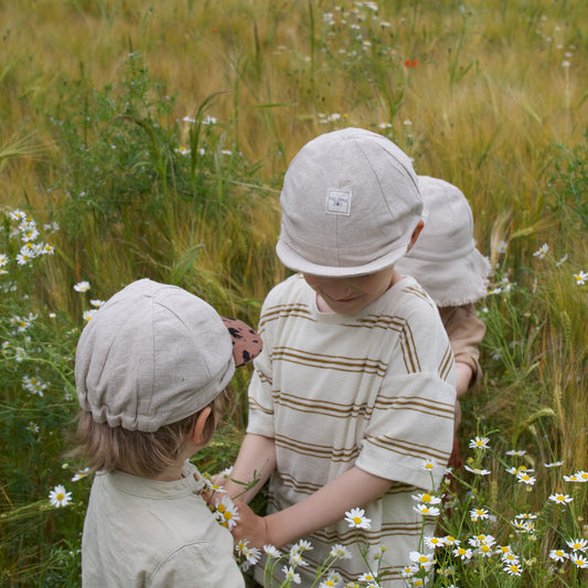 Velo Cap | Leinen Natur