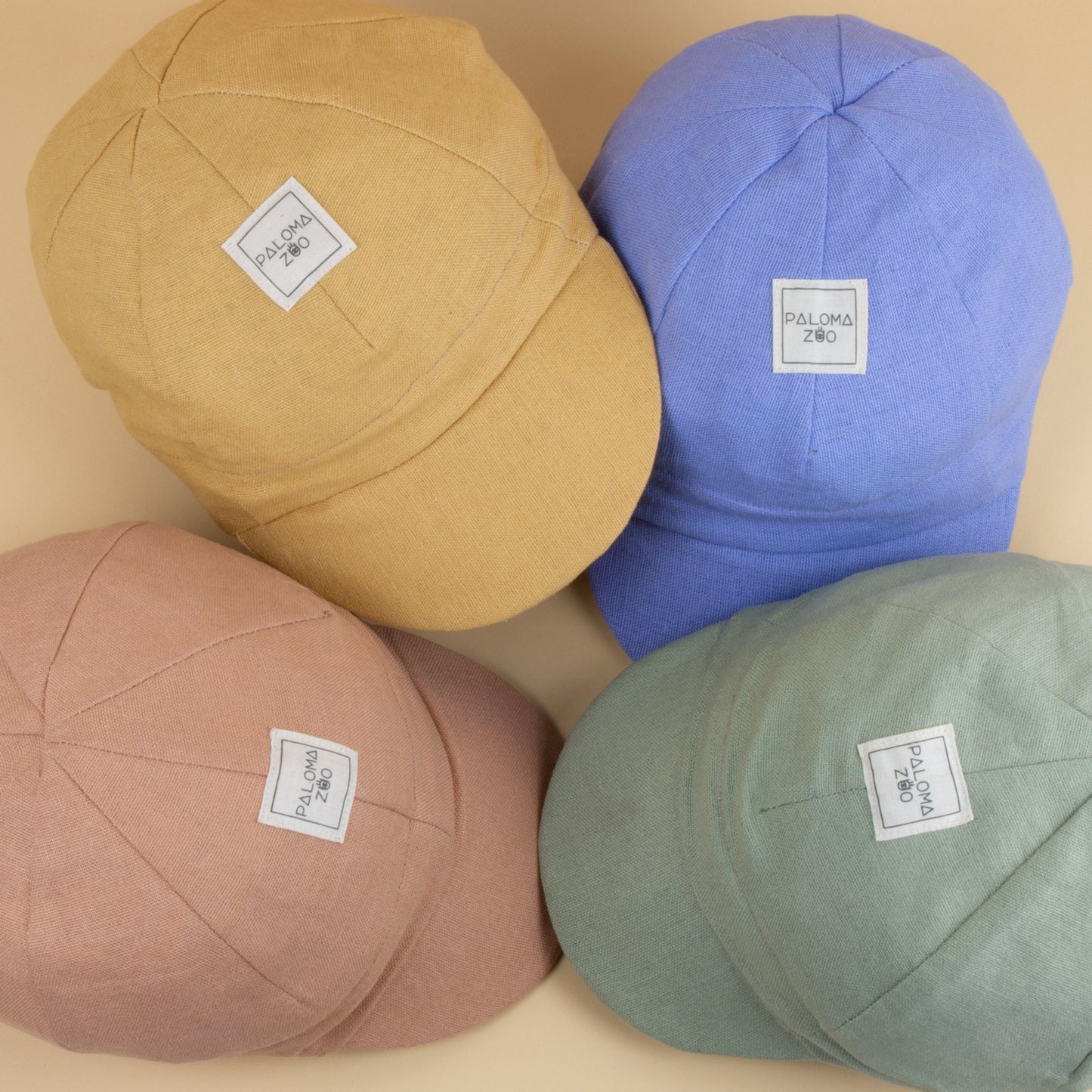 Velo Cap | Leinen | Lavender Blue