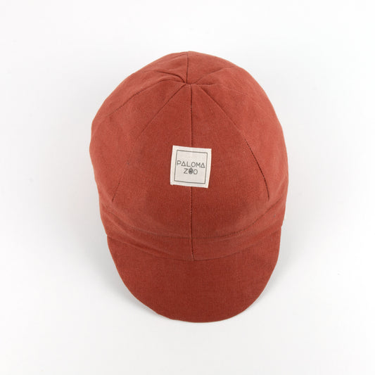 Velo Cap | Leinen | Bricks