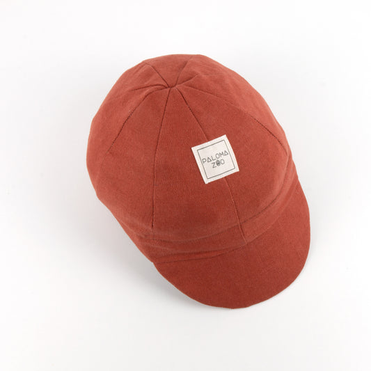 Velo Cap | Leinen | Bricks