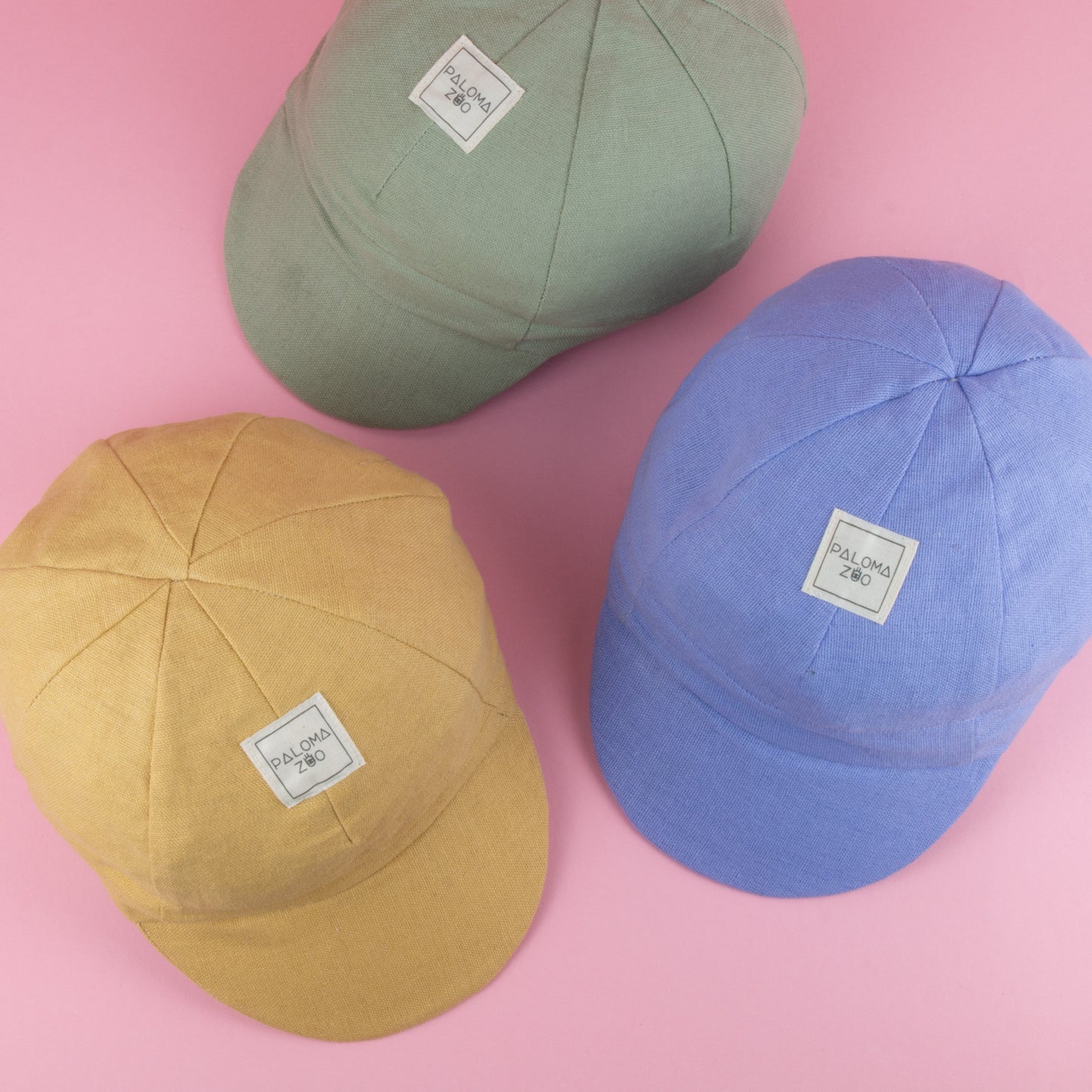 Velo Cap | Leinen | Lavender Blue