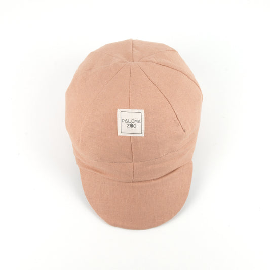 Velo Cap | Leinen | Nude