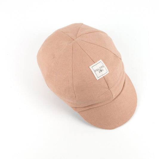 Velo Cap | Leinen | Nude