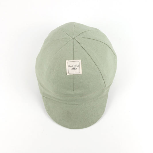 Velo Cap | Leinen | Sage