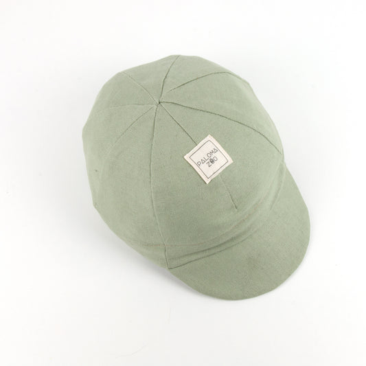 Velo Cap | Leinen | Sage